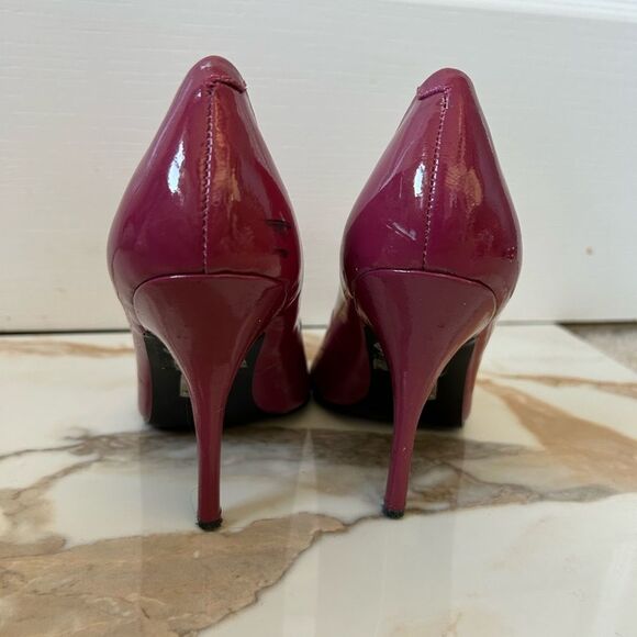 Bakers Pumps Magenta Dramatic Pointed Toe 4" Heels size 5.5 - Picture 2 of 8